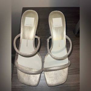 Dolce Vita Gold Sandals size 8